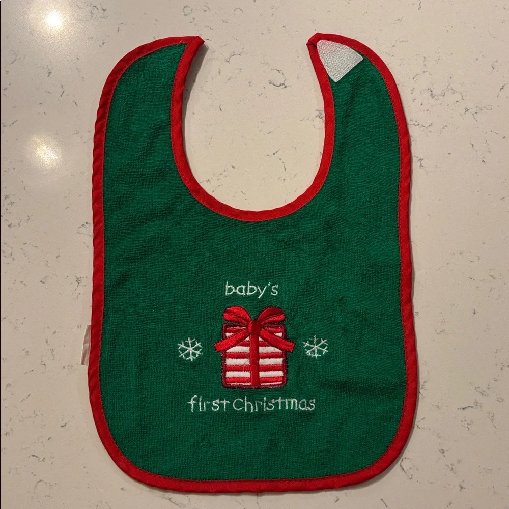 “Baby’s First” Bib- Set of 5